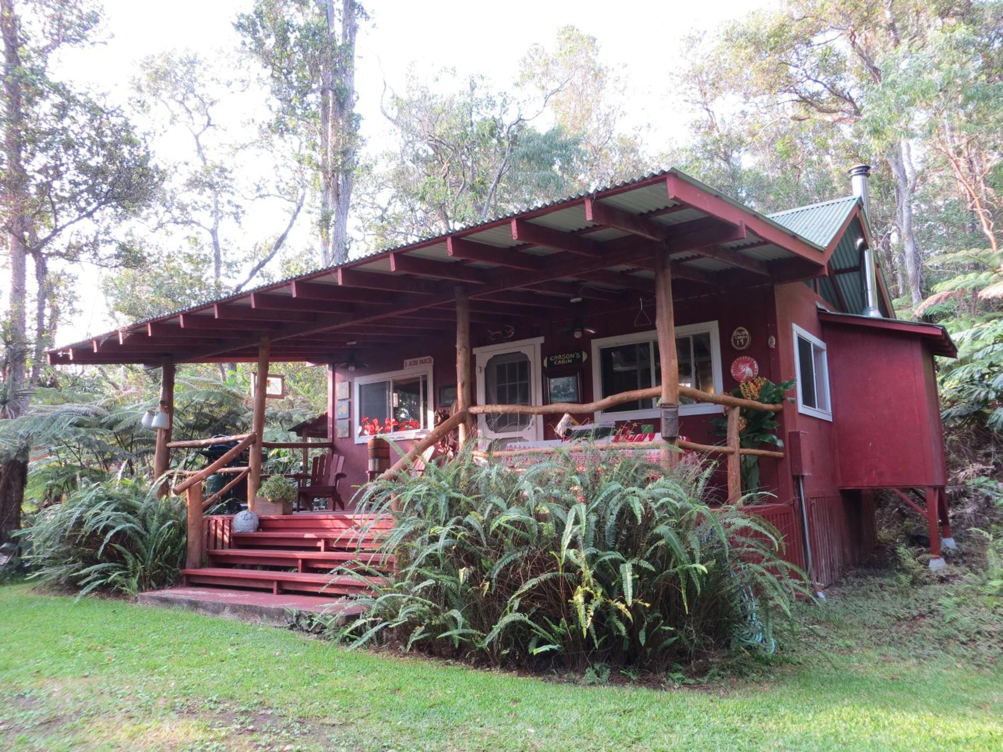 Carson'S Kaloko Mountain Cabin Kailua-Kona Buitenkant foto
